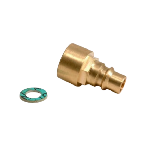 Billede af Adapter 21,8 mm F x HP 1234YF, links gevind